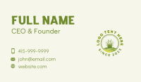 Lawn Grass Gardening  Business Card Preview