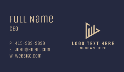 Financial Growth Company  Business Card