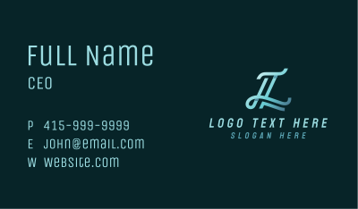 Logistics Express Delivery Business Card Image Preview