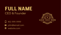 Luxury Decorative Hotel Business Card Image Preview