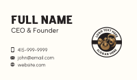 Gym Weights Fitness Business Card Preview