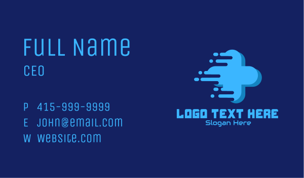 Cross Game Console  Business Card Design Image Preview