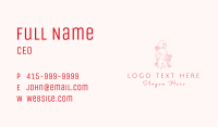 Rose Woman Body Business Card Image Preview