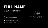 Modern Photo Camera Business Card Image Preview
