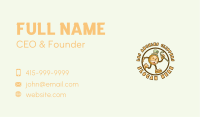 Money Coin Mascot Business Card Image Preview