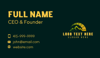 Mountain Hill Energy Business Card Design