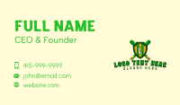 Baseball Shield League Business Card Image Preview