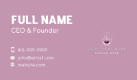 Artisanal Wellness Candle Business Card Image Preview