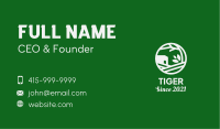 Green House Badge Business Card Image Preview