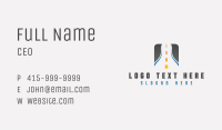 Highway Road Path Business Card Image Preview