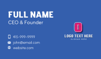 Gaming Playful Number 0 Business Card Preview