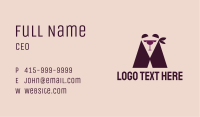 Wine Bar Panda  Business Card Image Preview