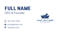 Dog Bath Pet Grooming Business Card Image Preview