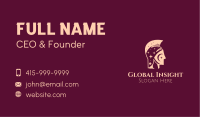 Astral Gladiator Helmet Business Card Image Preview