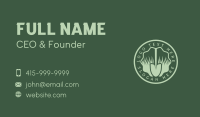 Grass Lawn Shovel  Business Card Preview