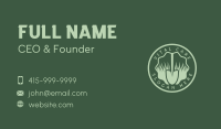 Grass Lawn Shovel  Business Card Image Preview