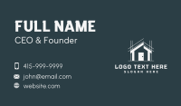 Modern House Architecture Business Card Design