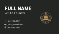 Kettlebell Weightlifter Barbell Business Card Image Preview
