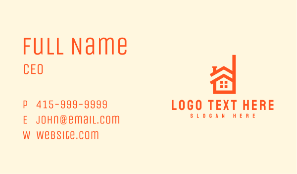 Home Real Estate Letter D Business Card Design Image Preview
