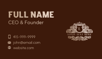 Royal Upscale Shield Business Card Preview