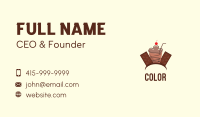 Sweet Chocolate Milkshake  Business Card Image Preview