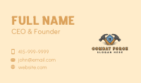 Hammer House Carpentry Business Card Image Preview