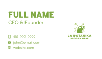 Watering Can Plant Garden Business Card Image Preview