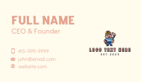 Scorpion Engineer Mascot Business Card Image Preview