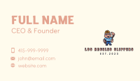 Scorpion Engineer Mascot Business Card Image Preview