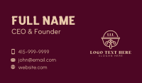 Retail Market Basket Business Card Preview