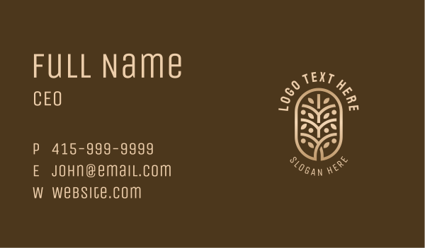 Tree Arborist Lawn Care  Business Card Design Image Preview