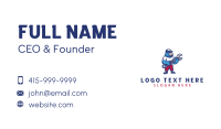 Eagle Wrench Mechanic Business Card Image Preview