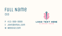 Yarn Needle Sewing Business Card Image Preview