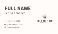 Tea Heart Beverage Business Card Image Preview