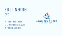 Industrial Fan Turbine Business Card Image Preview