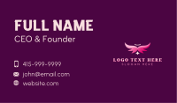 Spiritual Angelic Wings Business Card Image Preview