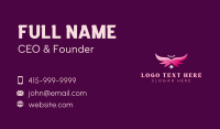 Spiritual Angelic Wings Business Card Preview