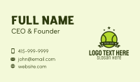 Sport Tennis Ball Business Card Image Preview