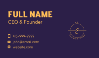 Elegant Classy Company Business Card Image Preview