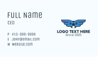 Soccer League Wings Business Card Image Preview