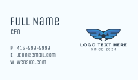 Soccer League Wings Business Card Image Preview