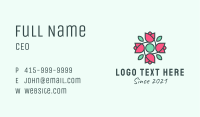 Rose Floral Boutique  Business Card Image Preview