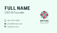 Rose Floral Boutique  Business Card Image Preview