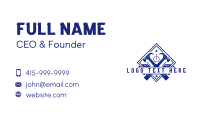 Hammer Nail Industrial Builder Business Card Image Preview
