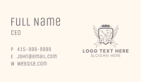 Hammer Screwdriver Shield Business Card Image Preview