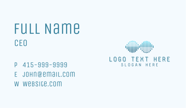 Healthcare Tech Lab Business Card Design Image Preview