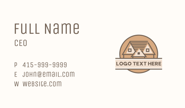 Subdivision Roof Repair Business Card Design Image Preview
