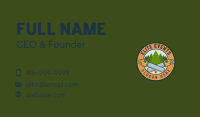 Forest Woodcutting Chainsaw  Business Card Image Preview