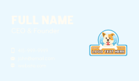 Puppy Dog Bone Business Card Design