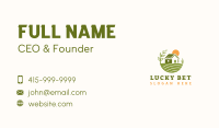 Plant Farm Landscaping Business Card Image Preview